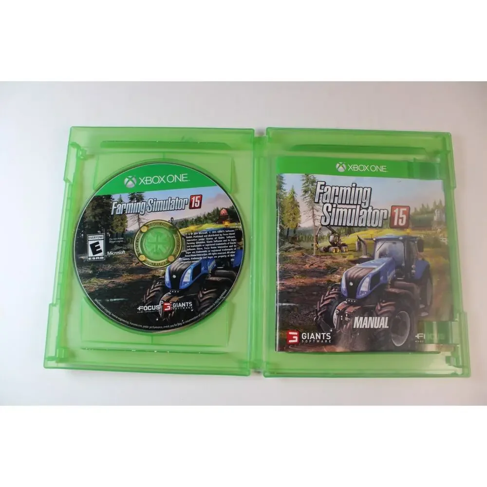 Farming Simulator 15 (Microsoft Xbox One, 2015) Authentic, Complete, Tested